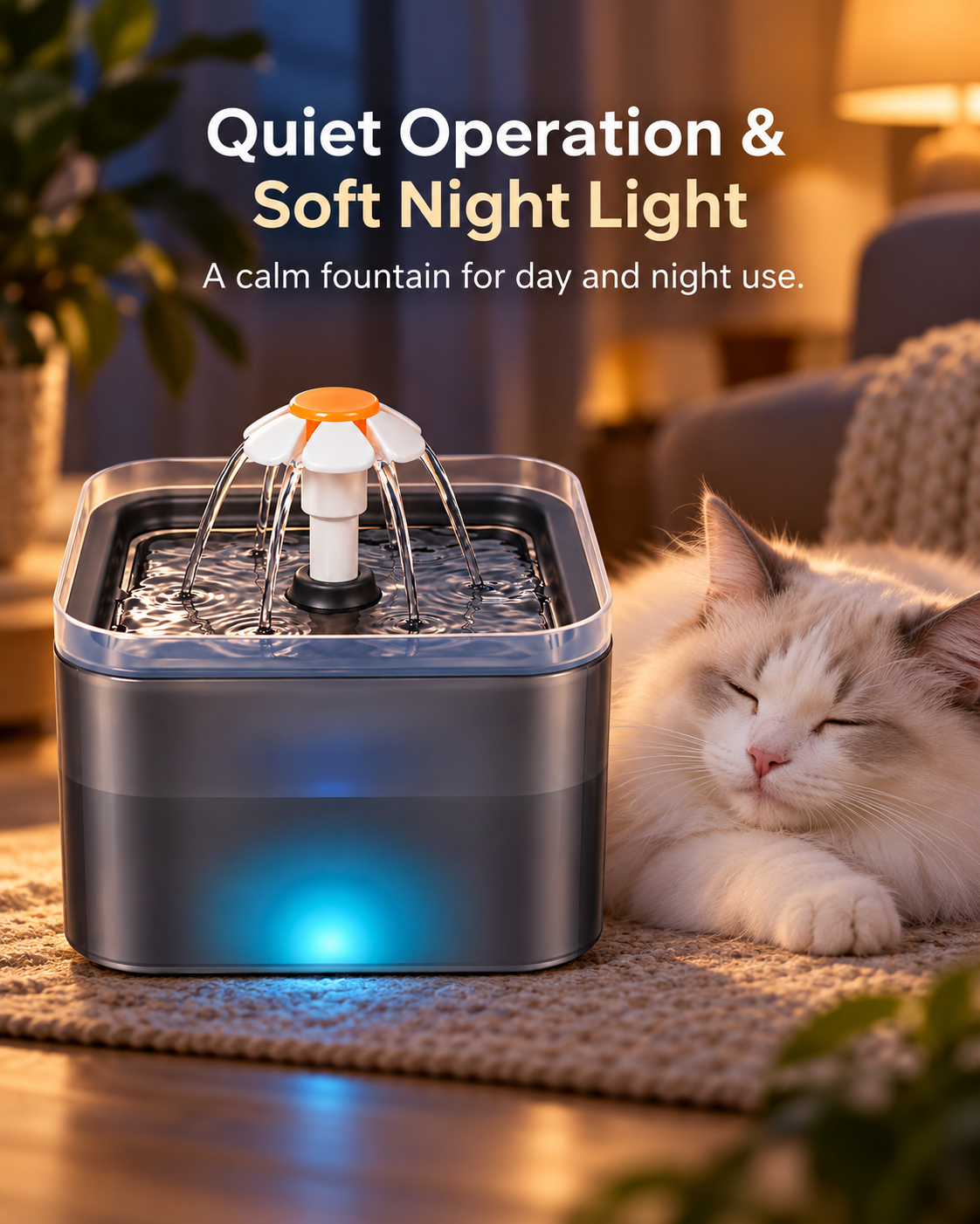 AquaBloom™ Pet Water Fountain