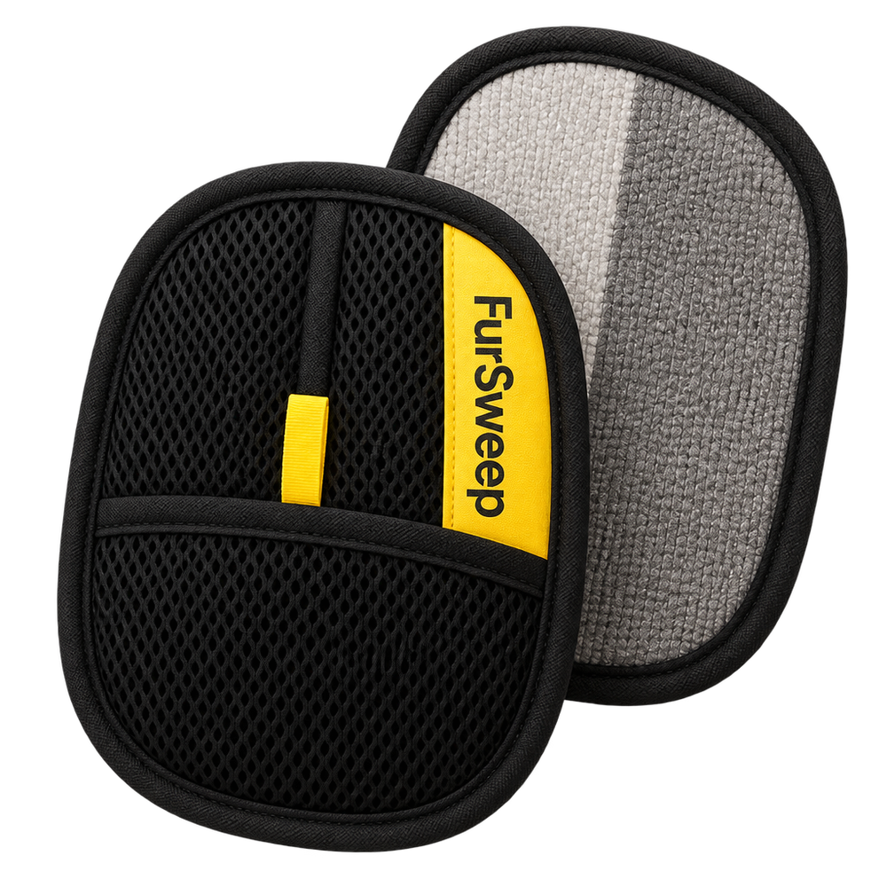 FurSweep reusable pet hair remover mitt